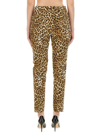 Moschino Women's Pants With Animal Pattern