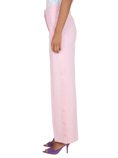 Moschino Pants With Buttons In Pink