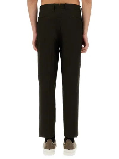 Zegna Men's Pants With Pleat In Black