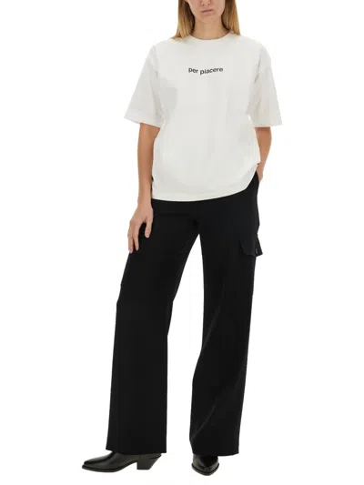 Aspesi Trousers With Multiple Pockets And Elastic Waistband In Black