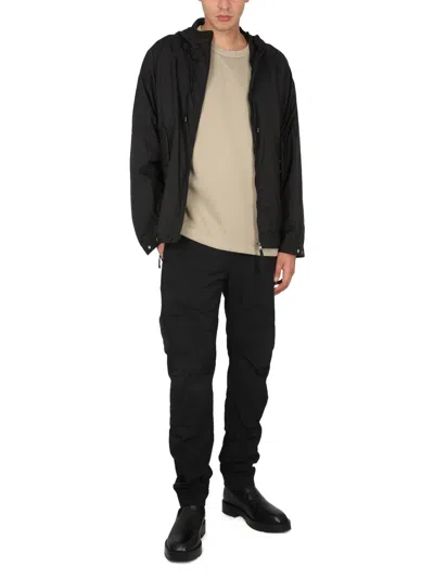 Ten C Parka Short Combo Bonded In Black