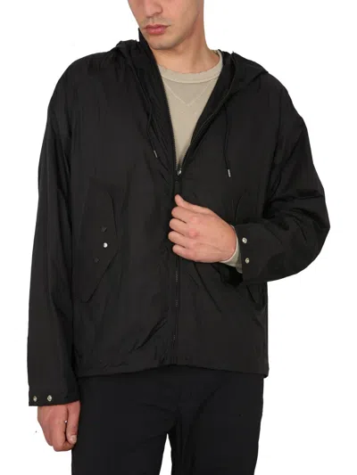 Ten C Parka Short Combo Bonded In Black