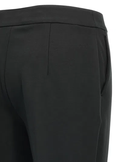Max Mara Pegno Straight-leg Tailored Pants In Black