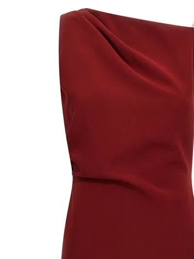 Max Mara Crystal-embellished Asymmetric Maxi Dress