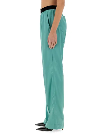 Tom Ford Pj Stretch Pants In Green