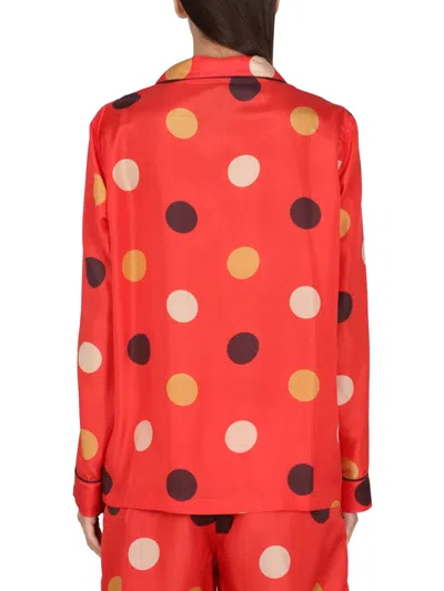 Aspesi Polka Dot Poison Shirt In Multi