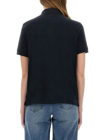Barbour Polo "bowford" Short Sleeves In Black