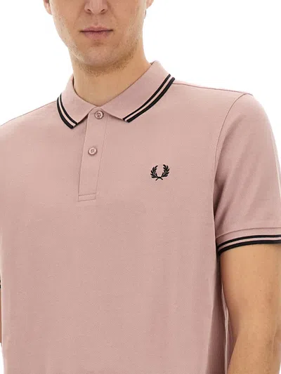 Comme Des Garçon Shirt Polo "freedom" In Pink