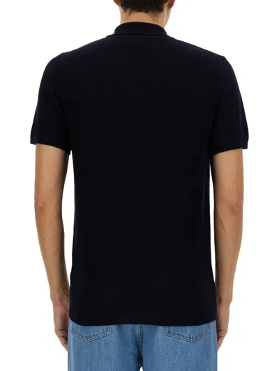 Apc A.p.c. Polo "jay" In Black