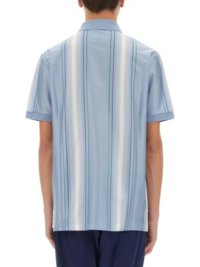 Paul Smith Polo Shirt With Vertical Stripes