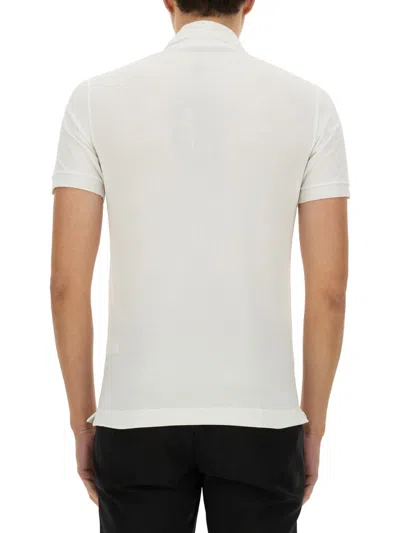 Dolce & Gabbana Polo With Logo In White
