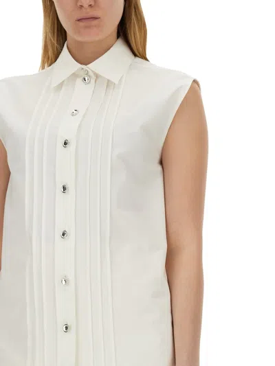 Moschino Couture Poplin Shirt In White
