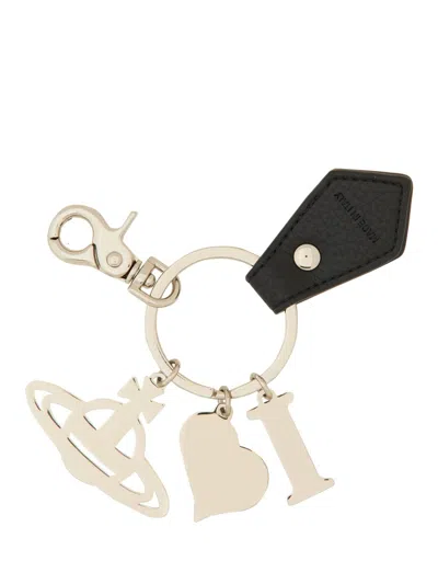 Vivienne Westwood "i Love Orb" Keychain