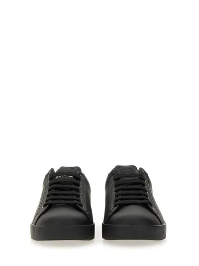 Dolce & Gabbana Portofino Leather Sneakers