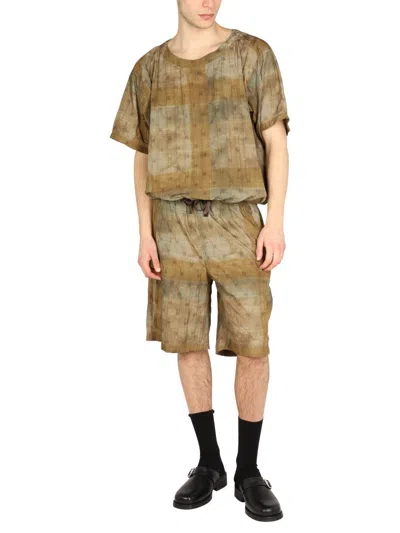 Needles Print Bermuda In Neutral