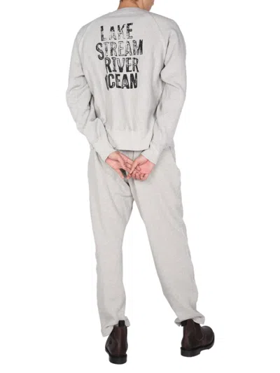 Engineered Garments Crew-neck Sweatshirt In Gray
