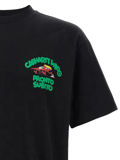 Carhartt Wip Short Sleeve Pronto T Shirt Black In Black