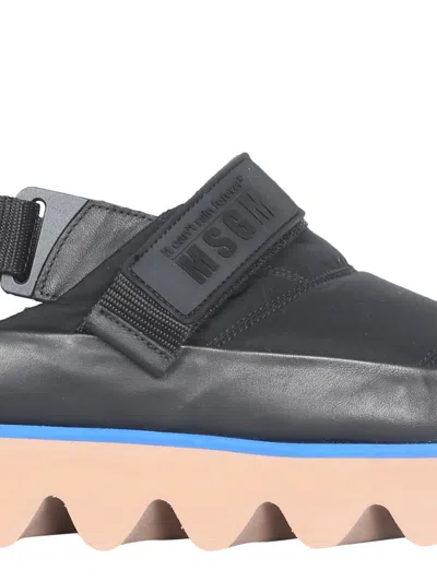 Msgm Padded Platform Mules