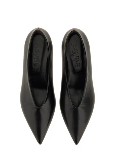 Aeyde "clara" Kitten Heel Pointed Toe Pumps