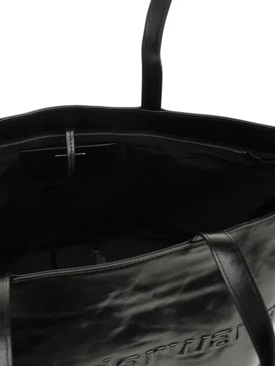 Alexander Wang Punch Tote Shoulder Bags Black