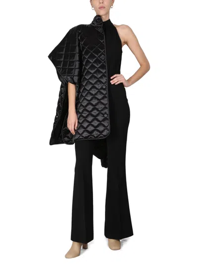 Moschino Quilted Jacket In Black