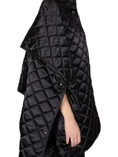 Moschino Quilted Jacket In Black