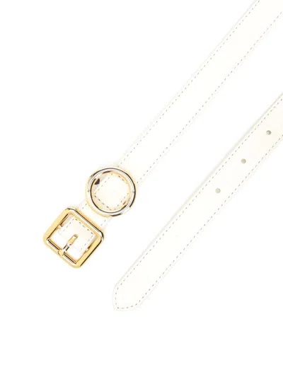 Jacquemus The Regalo Circle-buckle Leather Belt