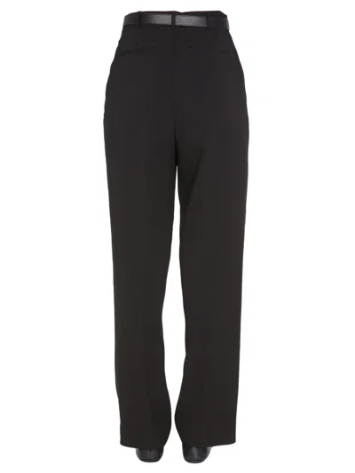 Tory Burch Regular Fit Trousers In Black