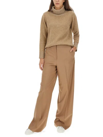 Fabiana Filippi Relaxed Fit Pants In Brown