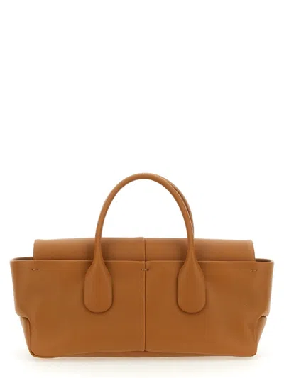 Tod's Reverse Ew Flap Small "di Bag" Bag