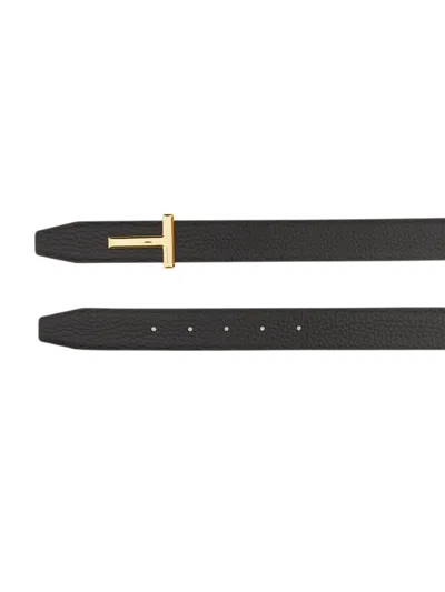 Tom Ford Reversible "t Line" Belt