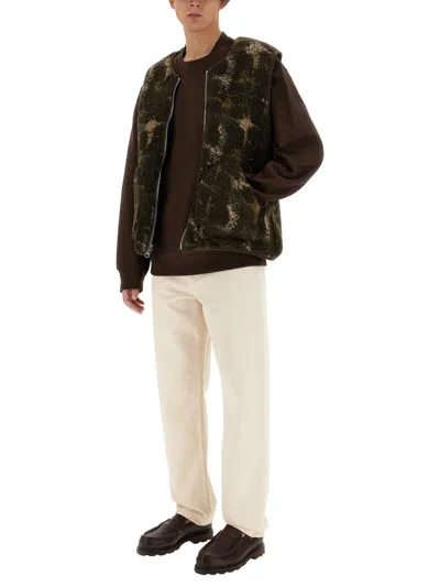 Ymc You Must Create Ymc Reversible Vest In Green