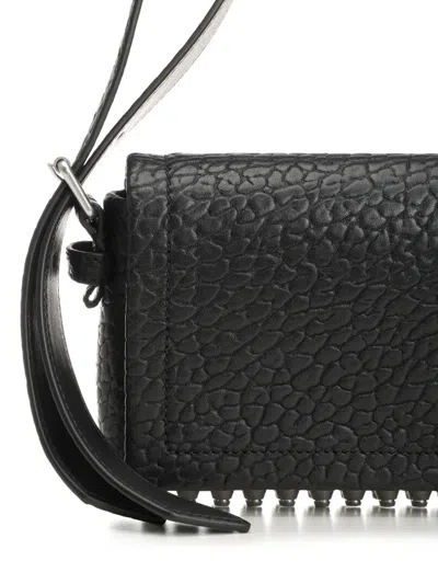 Alexander Wang Ricco Medium Flap Bag Crossbody Bags Black