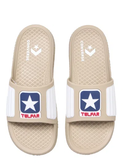 Telfar X Converse Rubber Slide Sandals