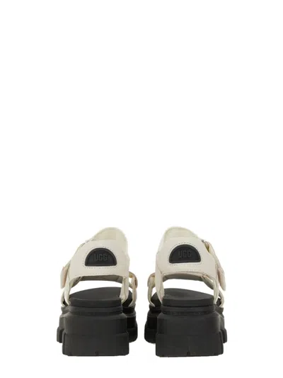 Ugg Chunky Sole Sandals Open Toe In Neutral