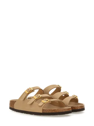 Birkenstock Triple Buckle Round Toe Flat Sandals