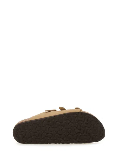 Birkenstock Triple Buckle Round Toe Flat Sandals