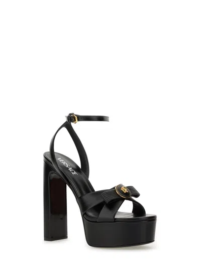 Versace 140mm Gianni Ribbon Sandals