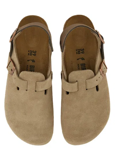 Birkenstock Tokio Mules In Brown