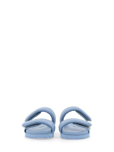 Gia Borghini Blue Pernille Teisbaek Edition Perni 11 Sandals In Multi
