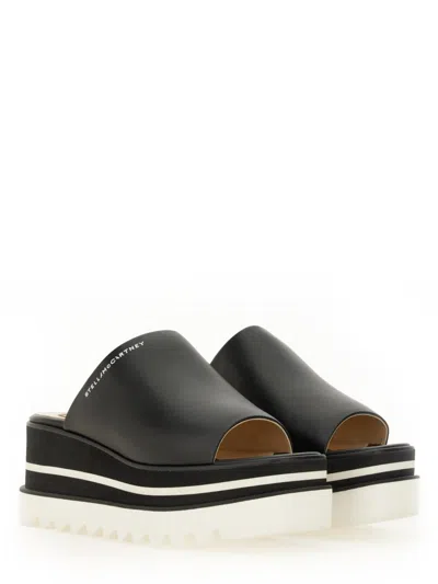 Stella Mccartney Sneakelyse Sandals Eco In Black