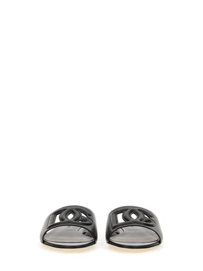 Dolce & Gabbana Sandalo Slide Con Logo