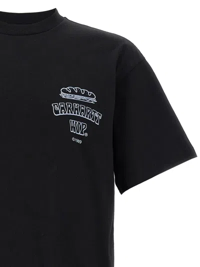 Carhartt T-shirt  Wip Men Color Black In Black