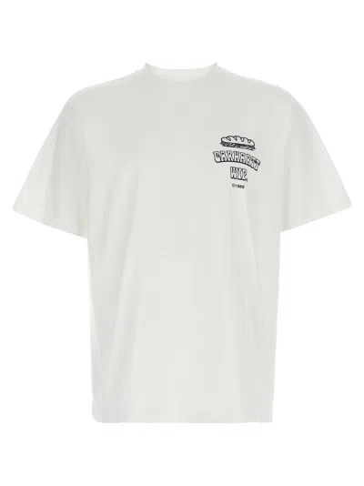 Carhartt Carhatt Wip Sandwich Short Sleeve Graphic Tee In White