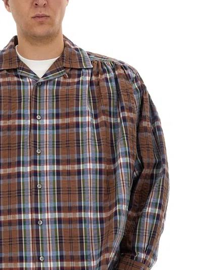 Aïe Aie Seersucker Cotton Shirt