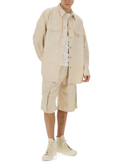Isabel Marant Beige Ritchie Overshirt In Neutral
