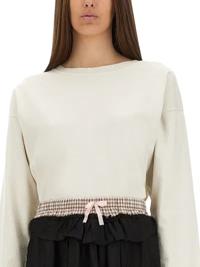 Maison Margiela Women Shirt With Printed Logo