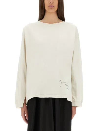 Maison Margiela Women Shirt With Printed Logo