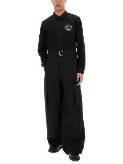 Versace Jeans Couture Versace Jeans Shirts In Black