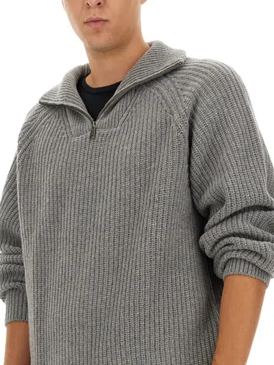 Carhartt Shirt With Zip. In Gray